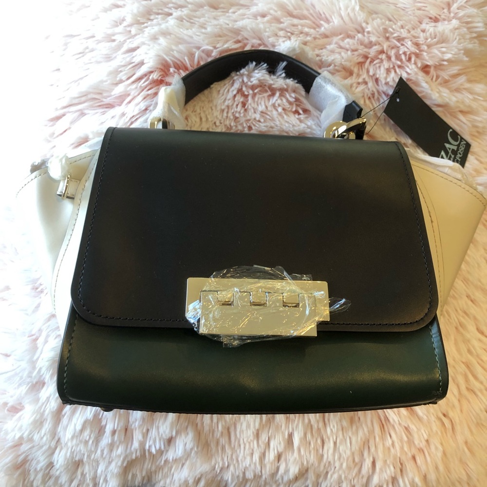 ZAC Zac Posen Eartha Top-Handle Crossbody. Color Military. NWT. - Picture 4 of 11